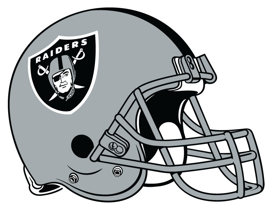 Oakland Raiders 1995-Pres Helmet iron on transfers for clothing